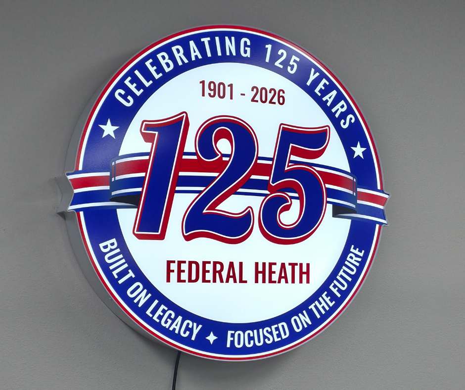 125 Year Anniversary Illuminated Sign (1)