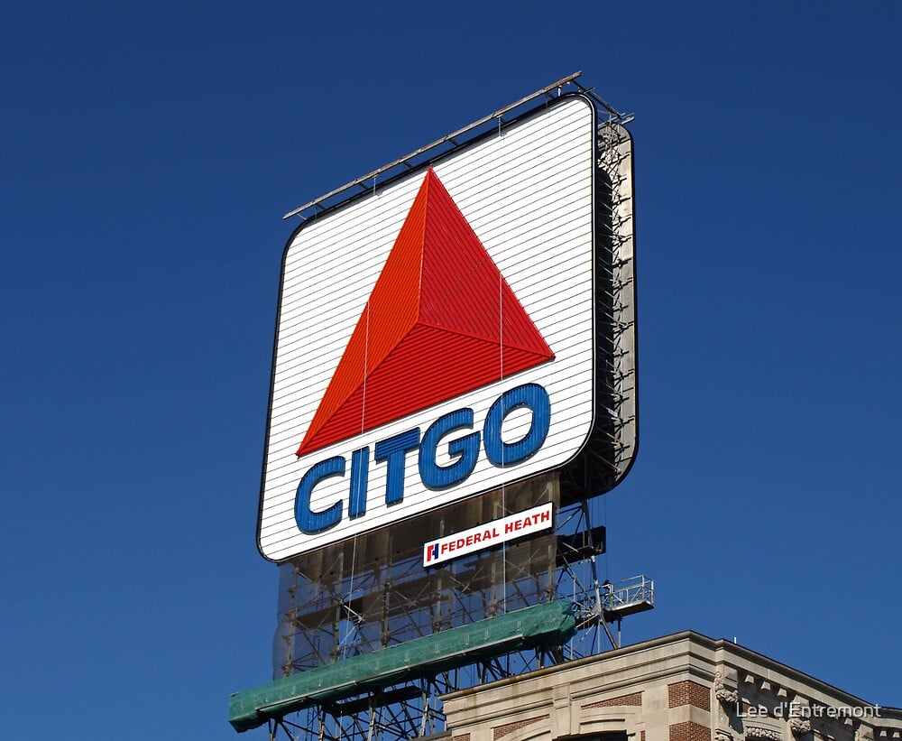 Citgo sign at Fenway in Boston