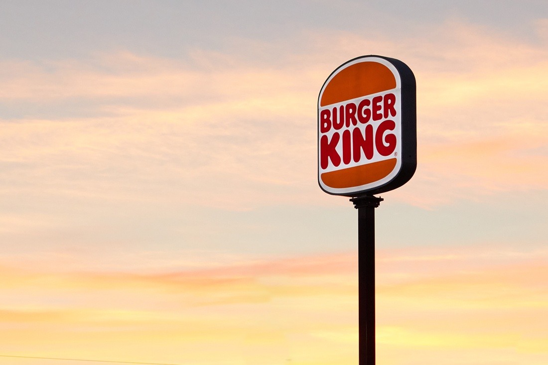 Burger King New Branding Signage