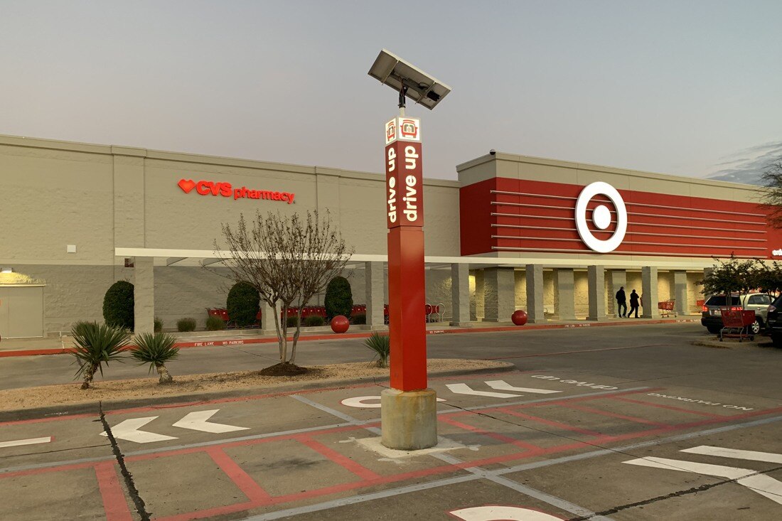 Target Drive Up Retail Signage Directional