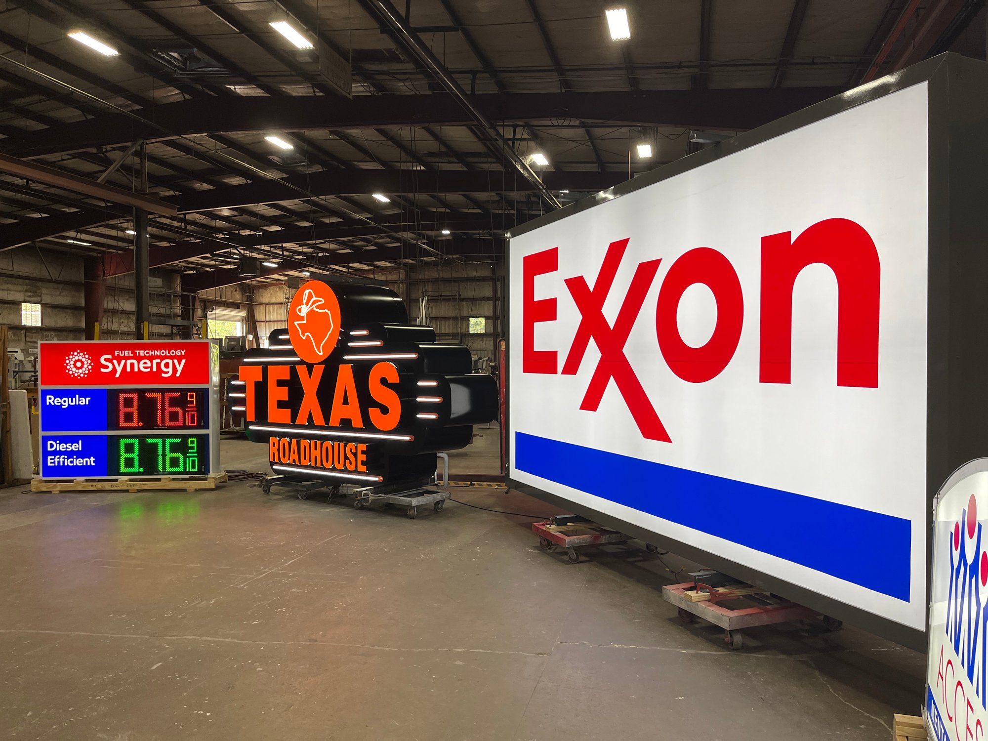 Sign Manufacturing at Federal Heath