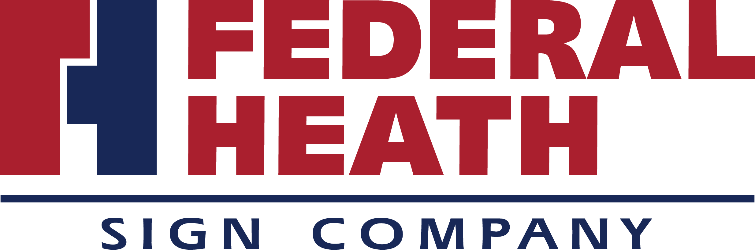 Federal Heath Sign Company Logo - Color PNG