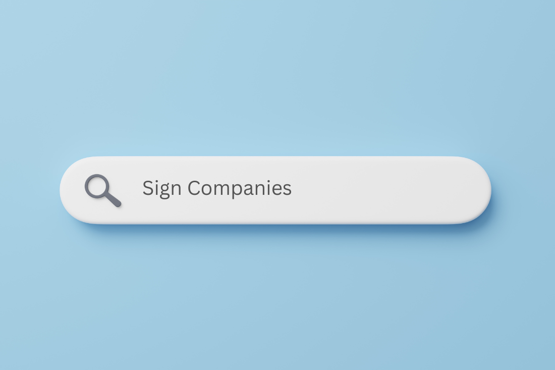 How to select a sign company