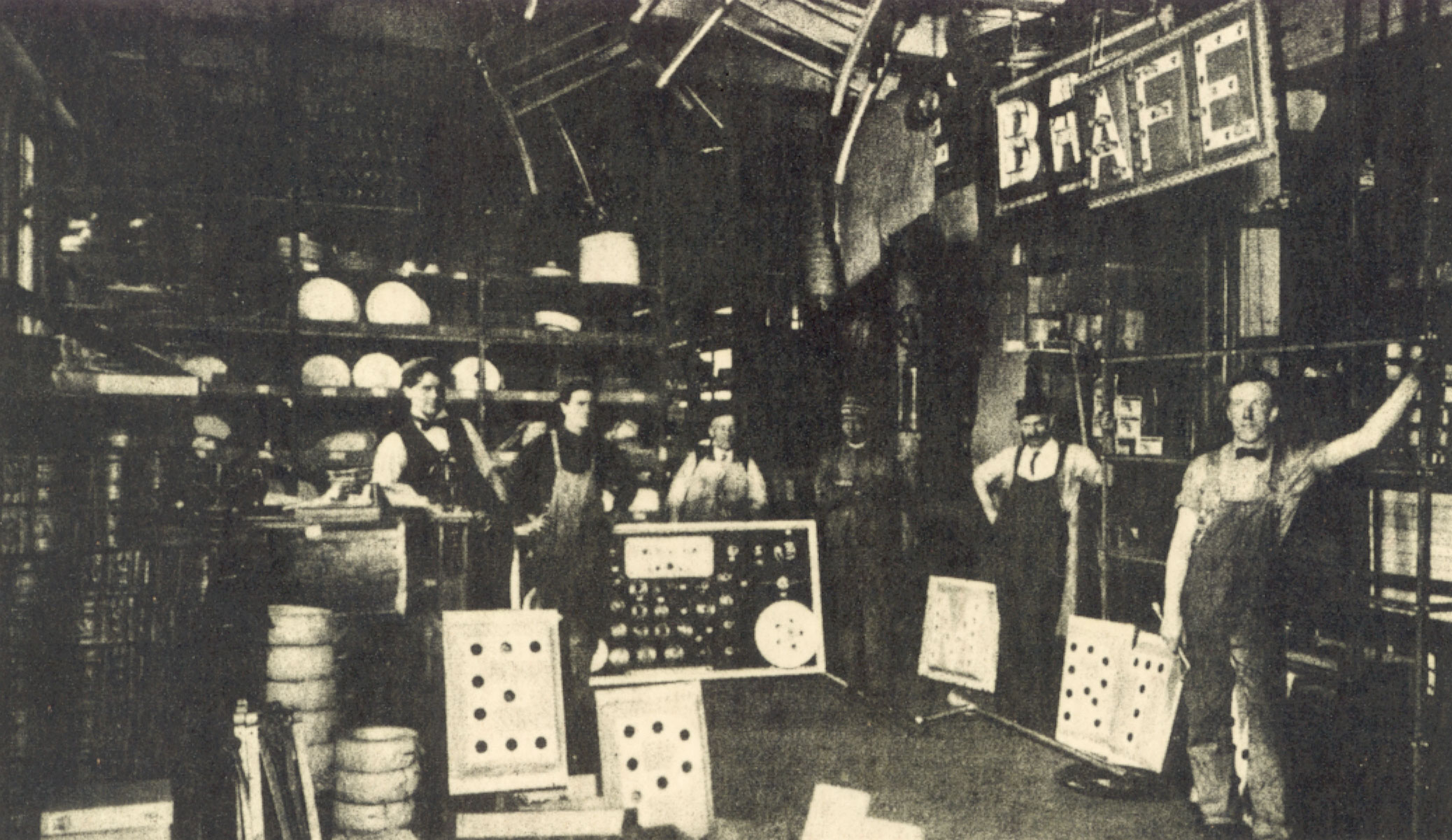 Federal Electric Stock Room - Circa 1909