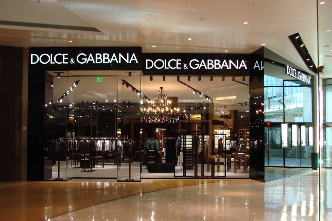 Gucci / Dolce & Gabbana Custom Sign