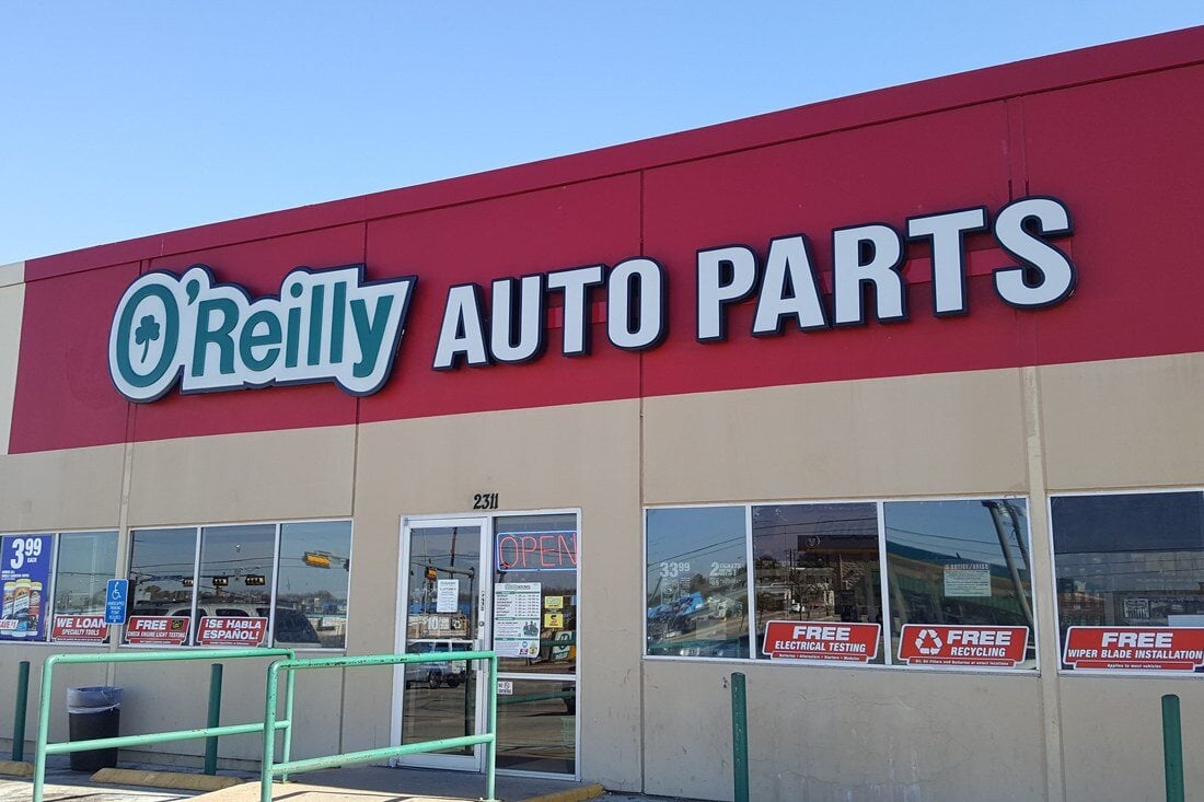 Oreilly Automotive Signage Monument