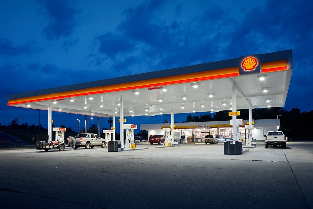 Shell Petroleum Canopy Signage