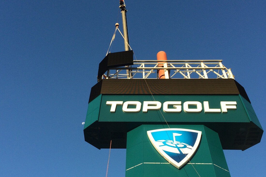 Topgolf LasVegas Signage 