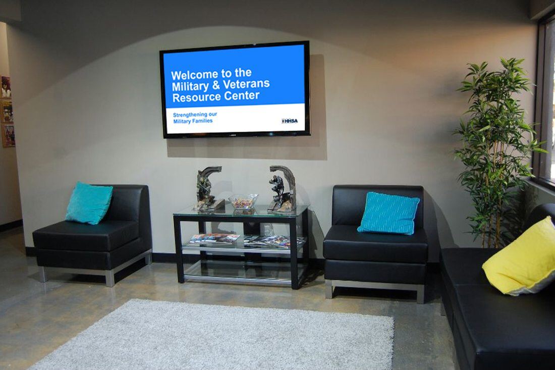 County of san diego financial literacy center digital signage