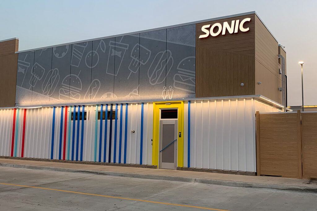 Sonic signage restaurant