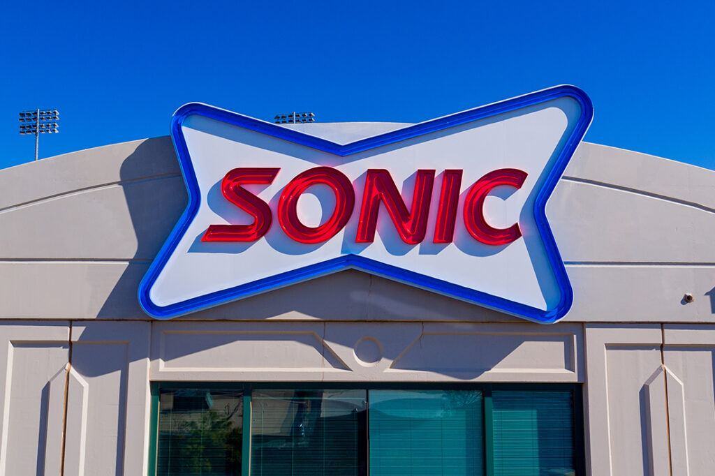 Sonic corporate office signage