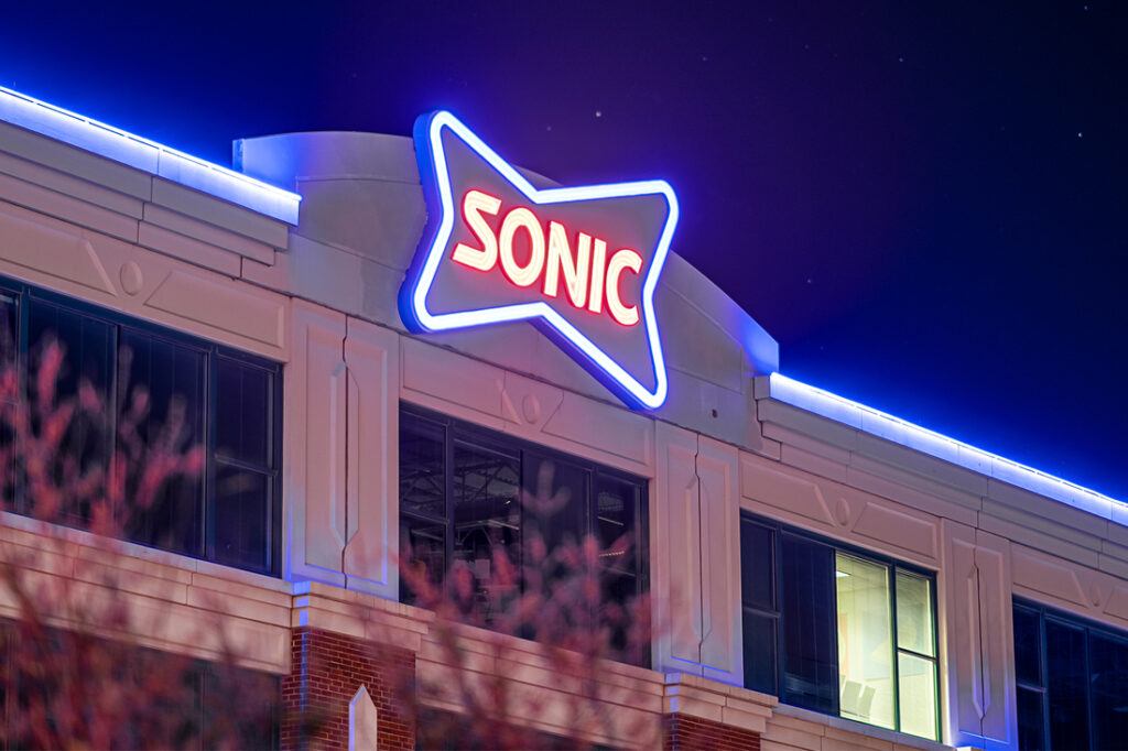 Sonic corporate office signage