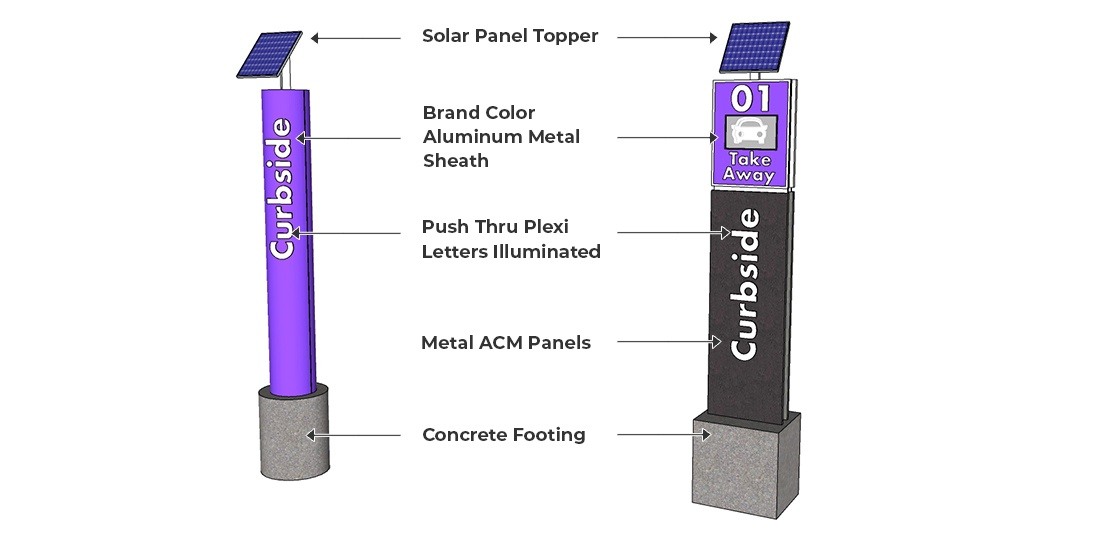 Pick-Up Tower Elements