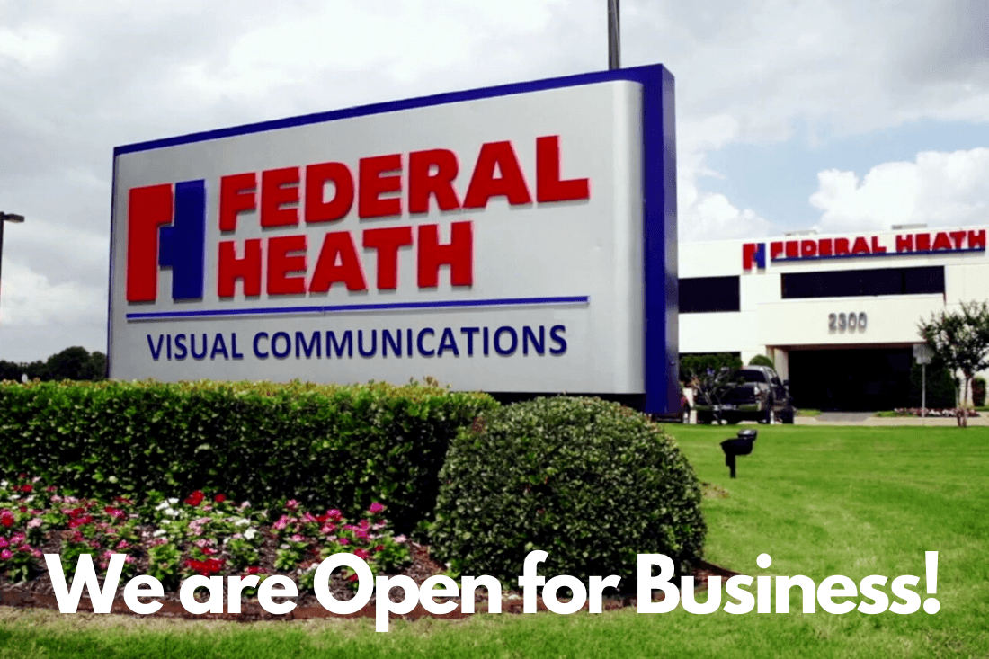 Federal Heath is Open for Business!