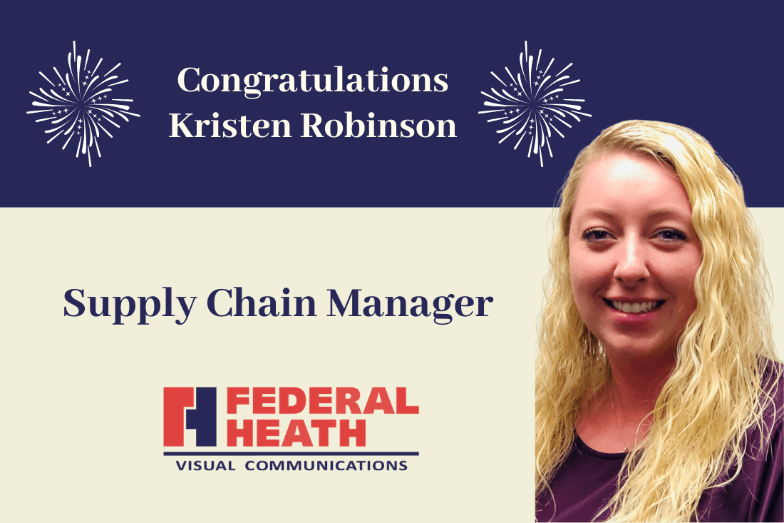 Kristen Robinson Promoted to Supply Chain Manager