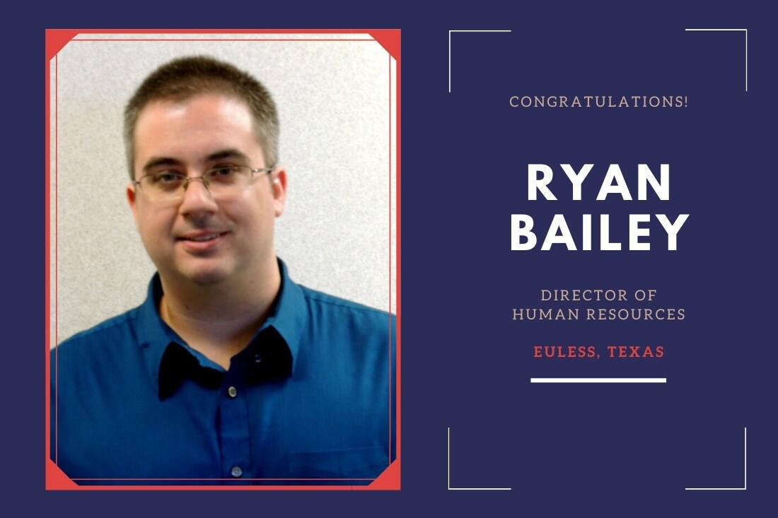 Congratulations, Ryan Bailey!