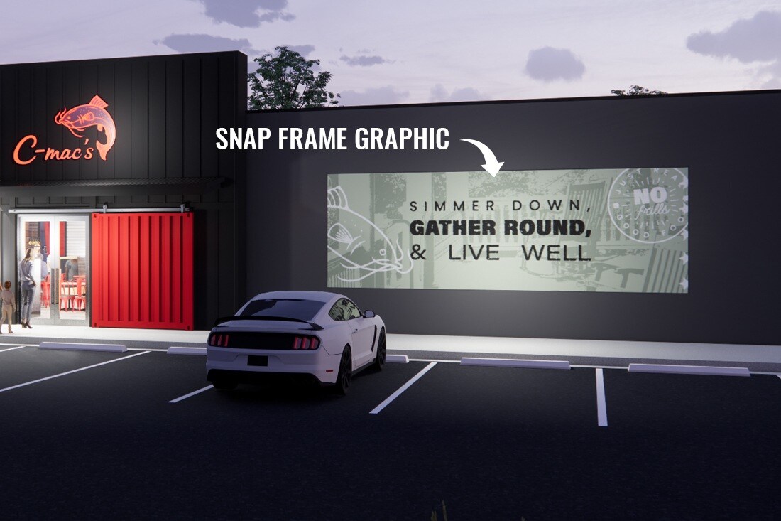 What are Snap Frame Graphics?