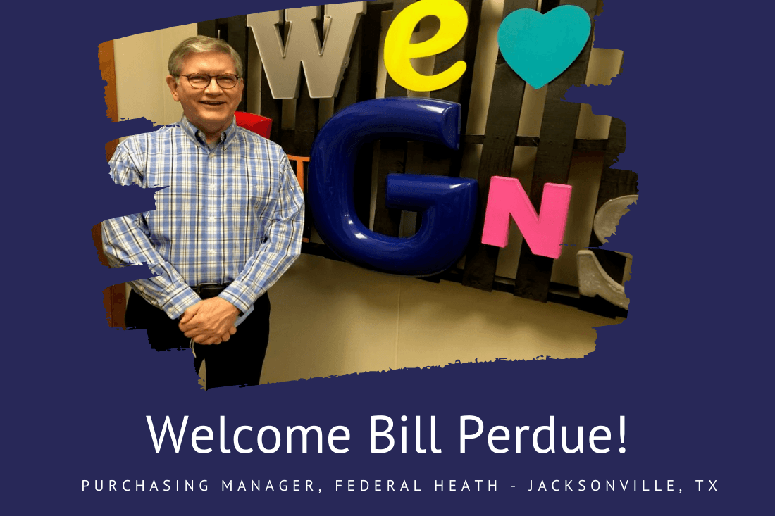 Federal Heath Welcomes Bill Perdue