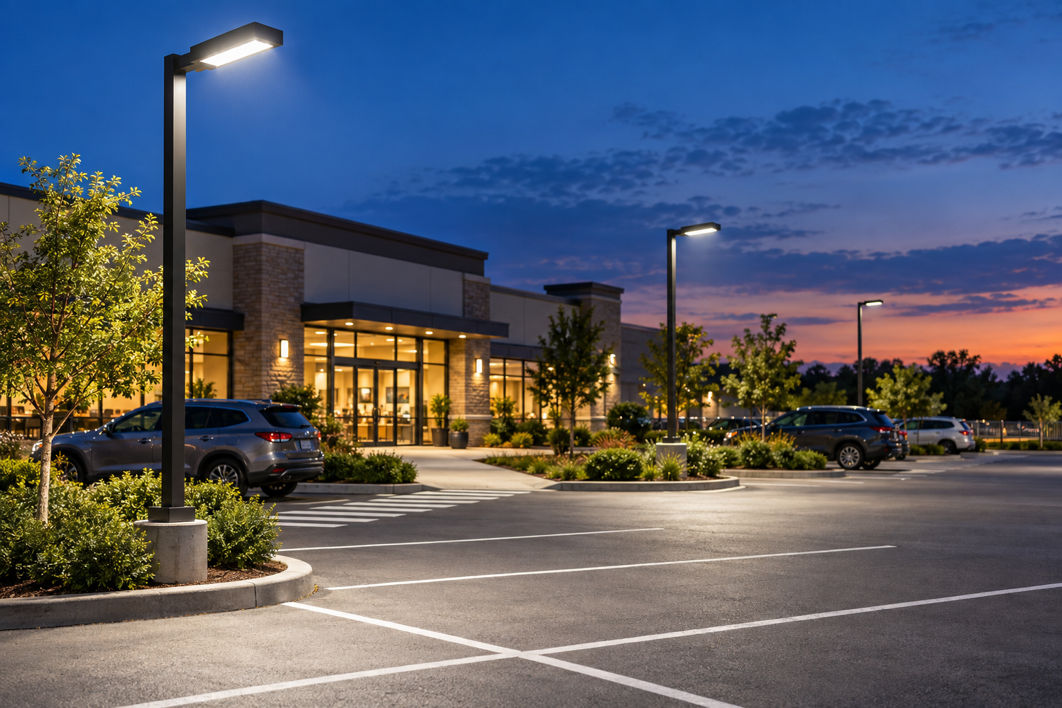 How to Upgrade Parking Lot Lighting to LEDs : 6 STEPS FOR BUSINESSES