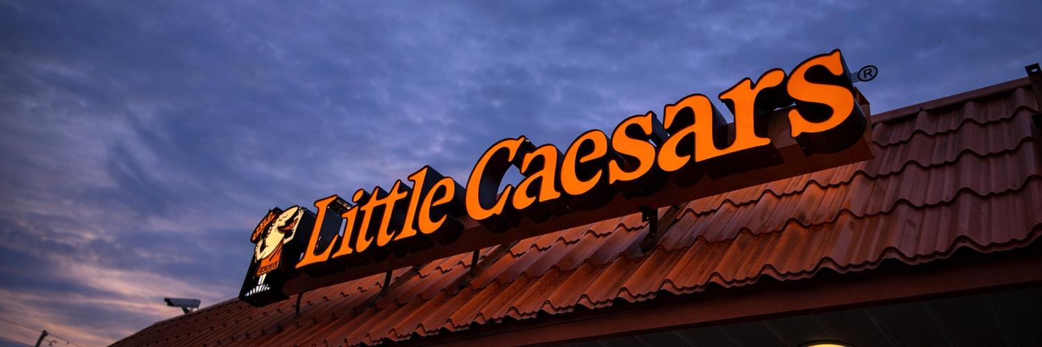 Little Caesars Building Signage