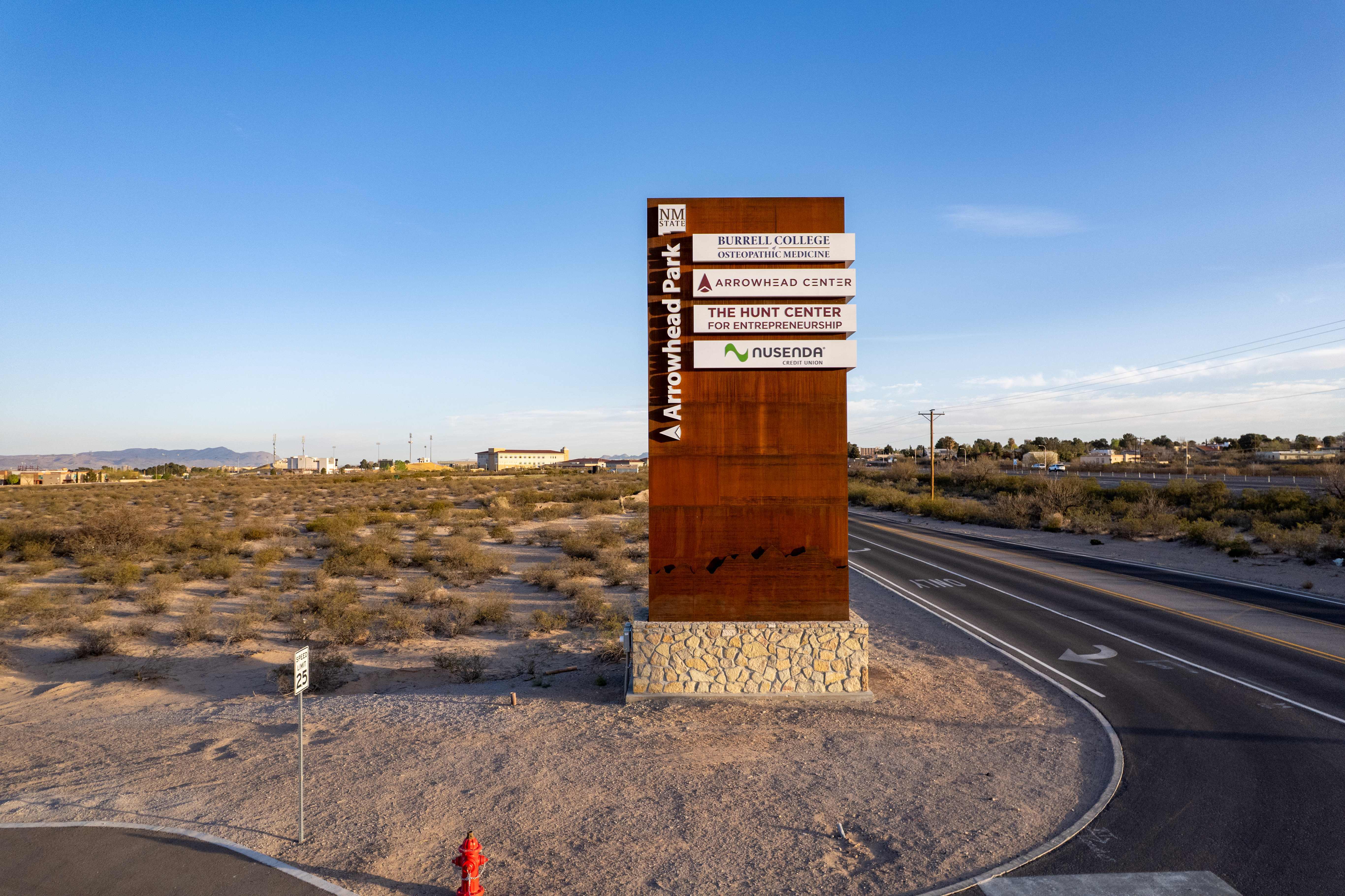 Pylon sign
