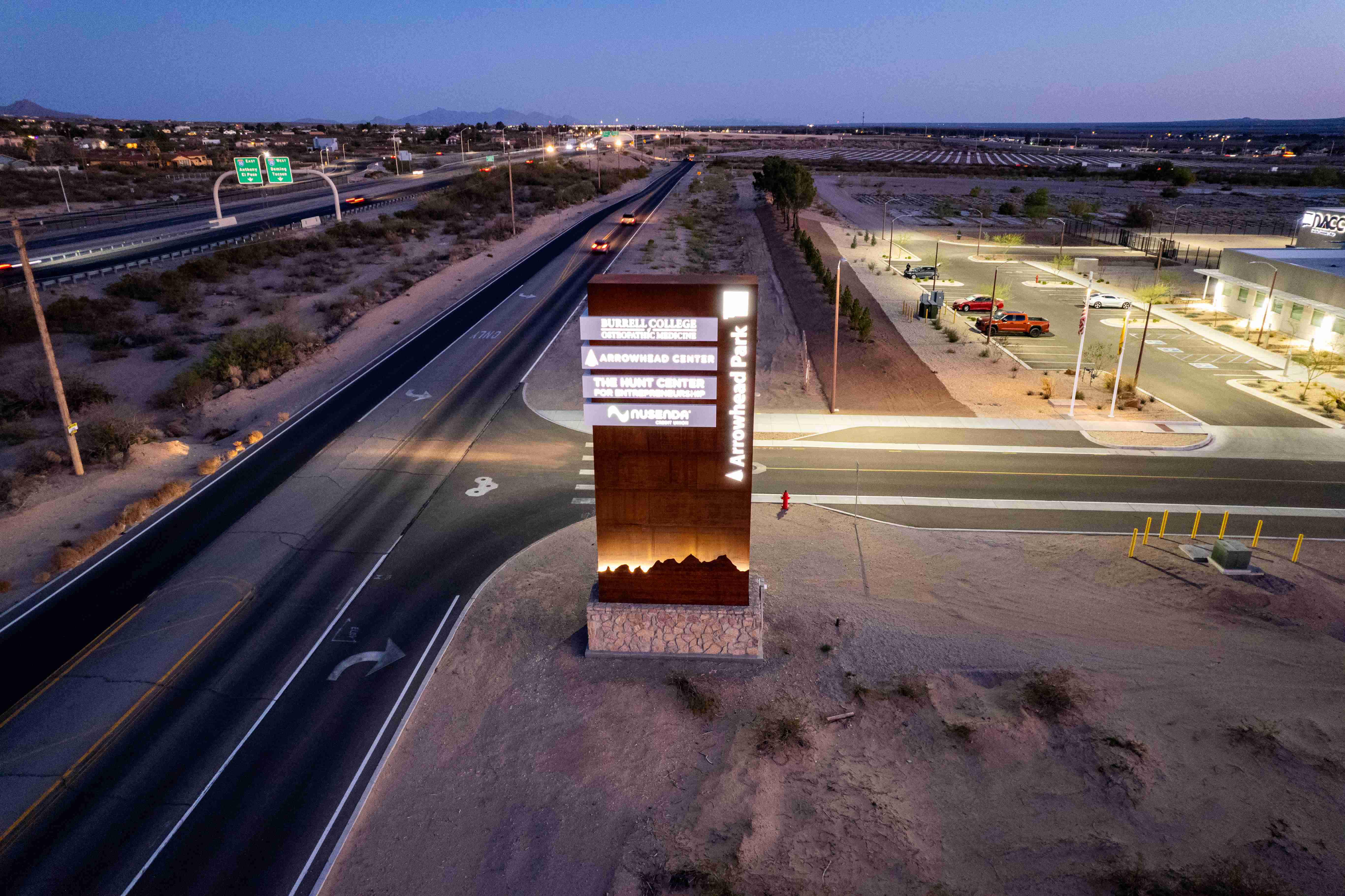 Pylon sign