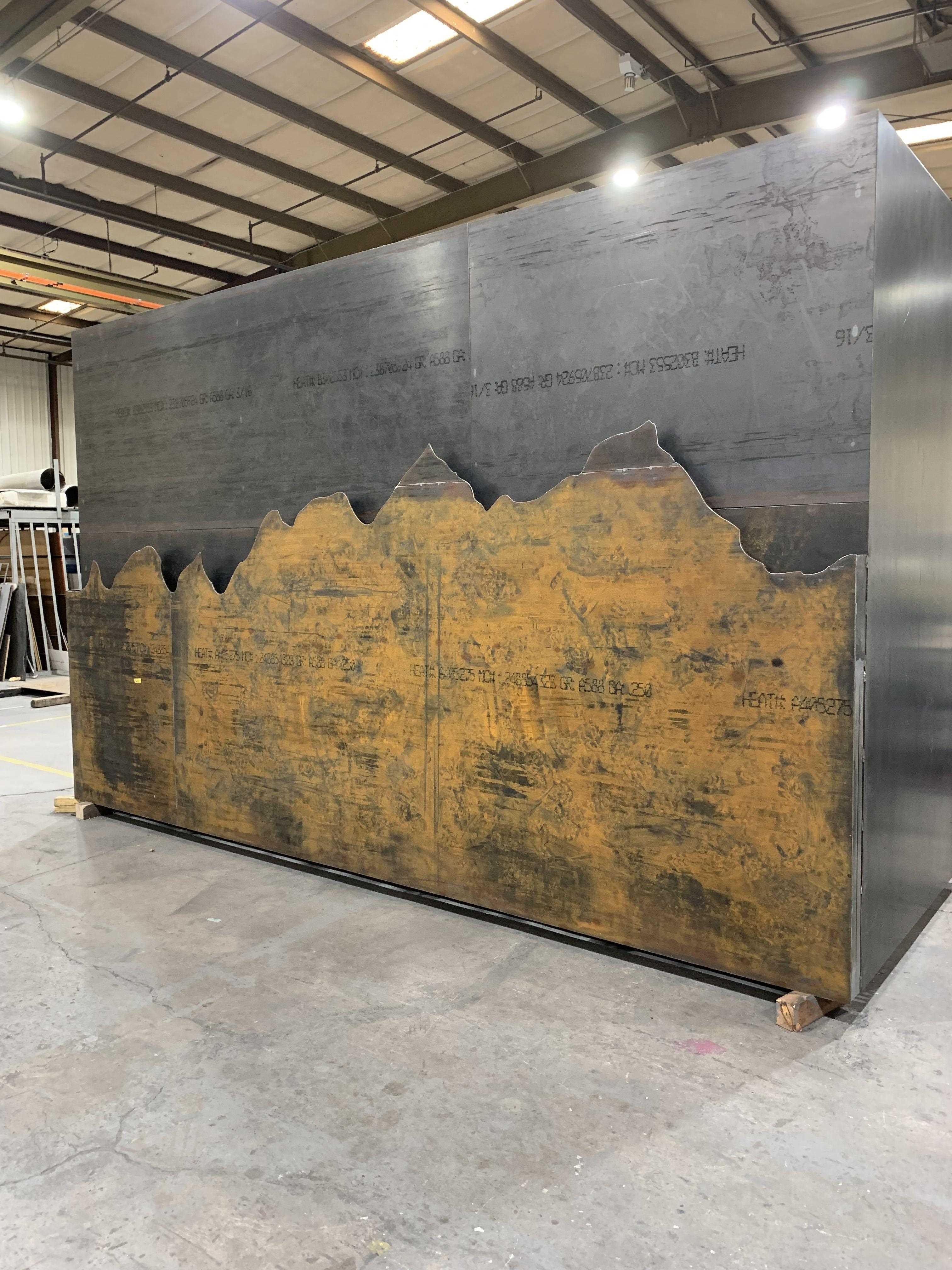 Manufacturing pylon sign