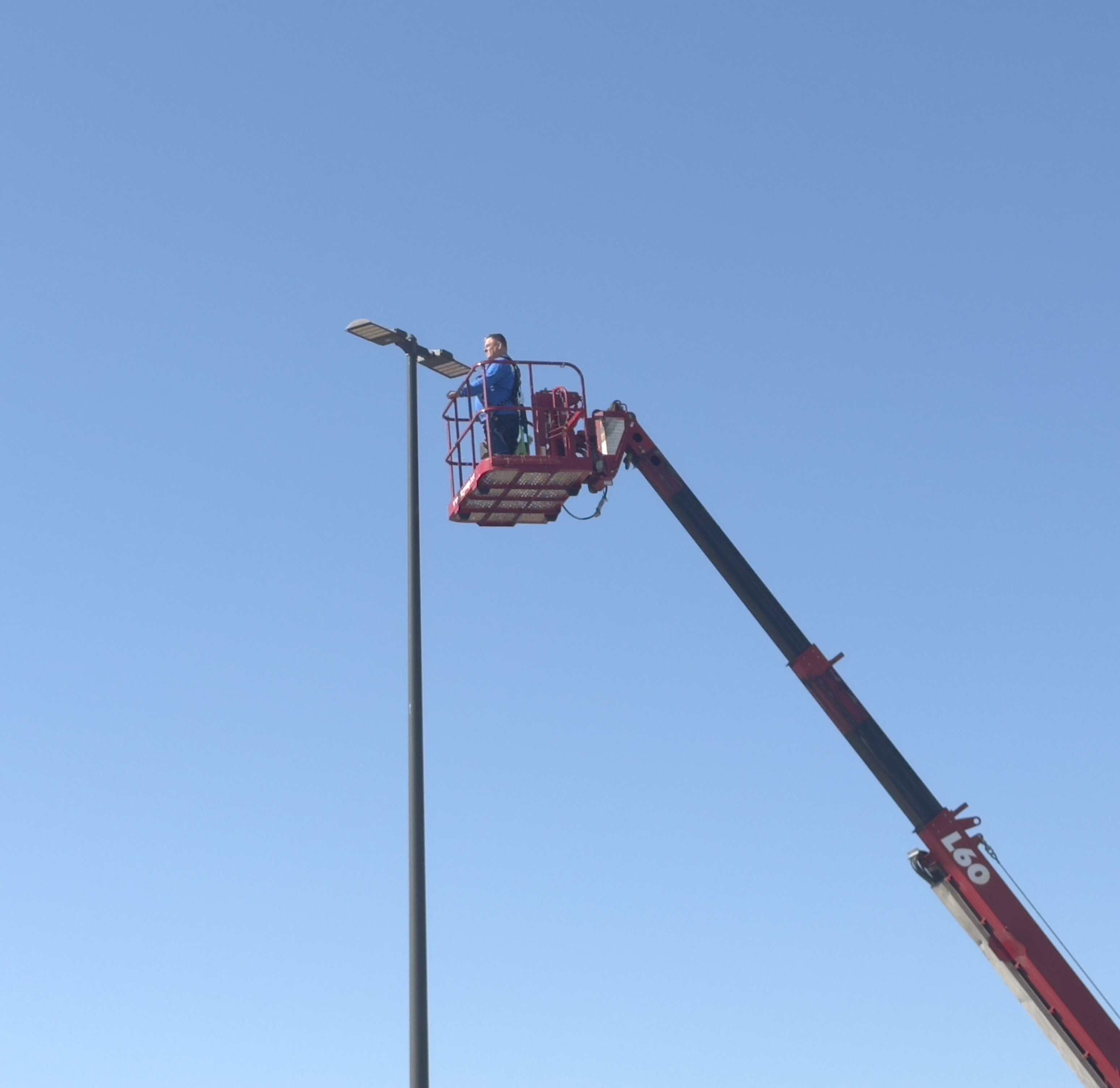 Parking Lot light repair