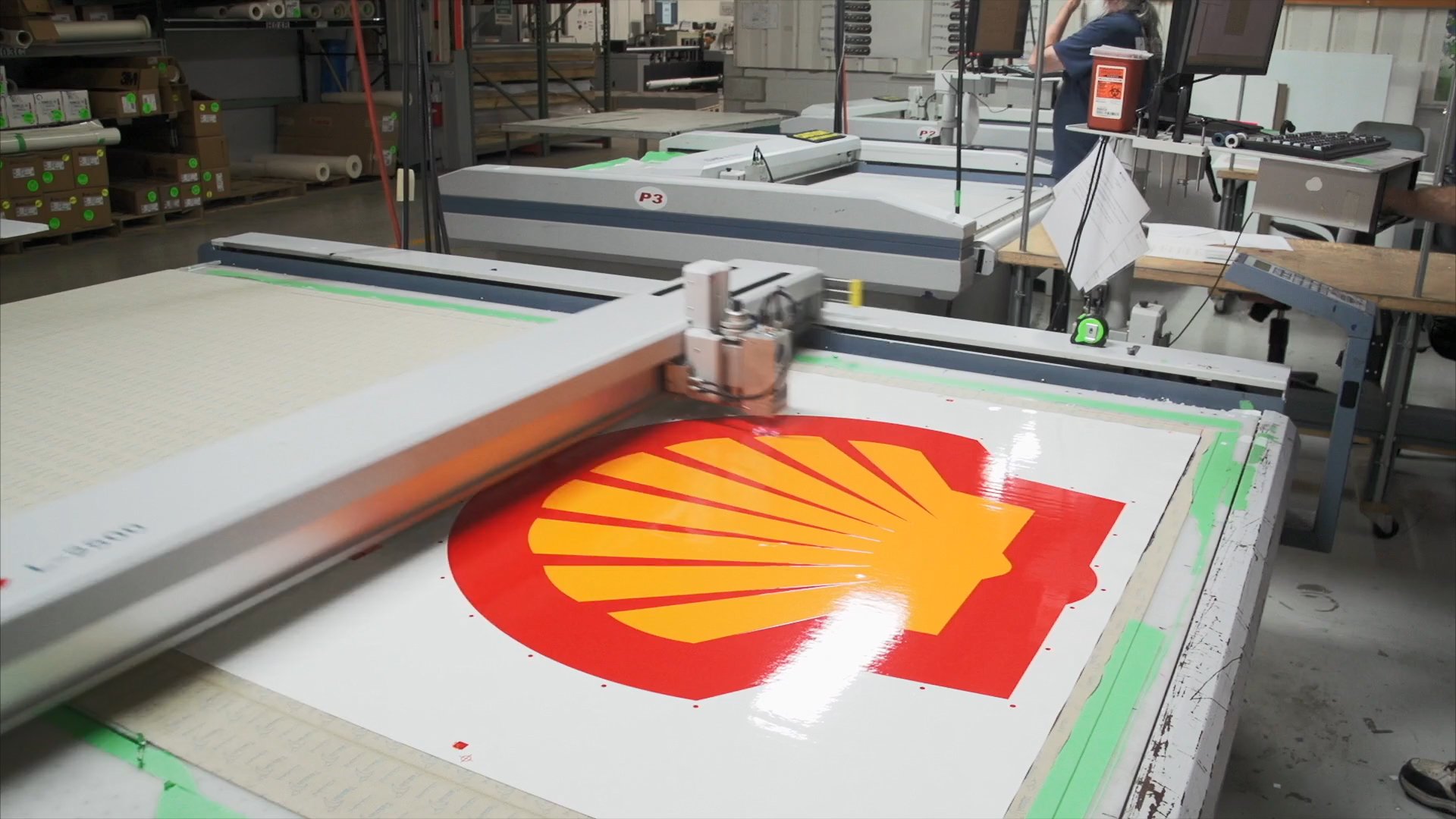 Petroleum Vinyl Printing in Action