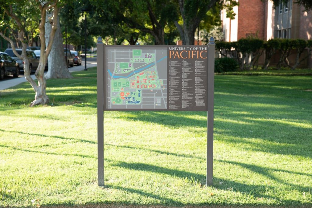 University of the Pacific Campus Map
