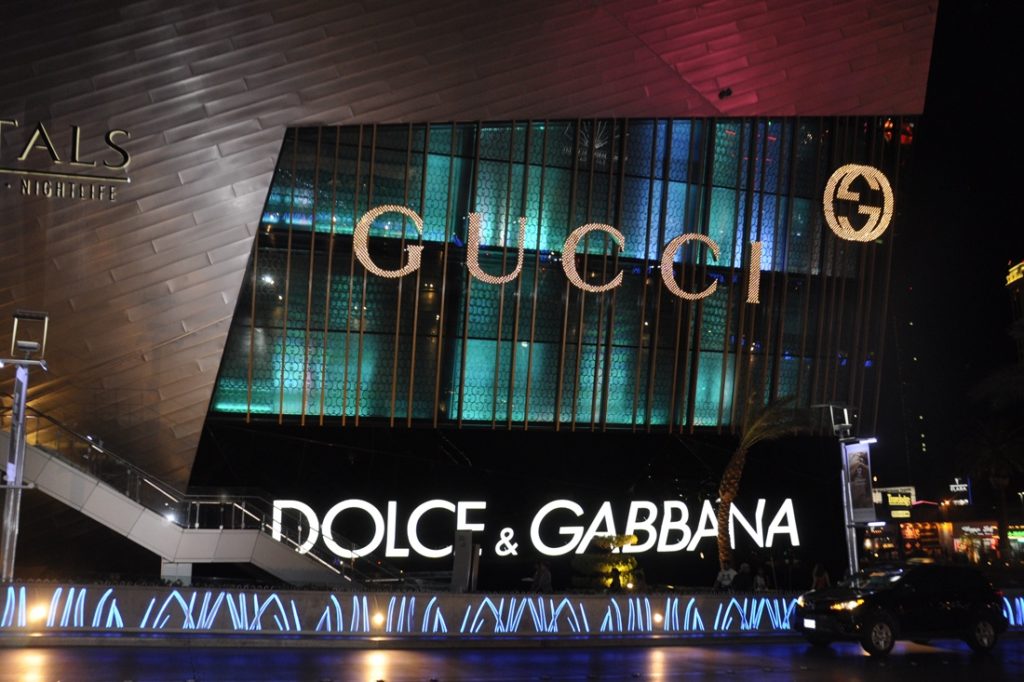 Gucci / Dolce & Gabbana Custom Sign