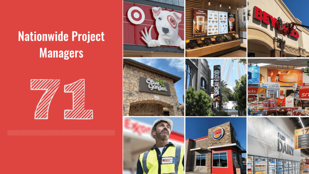 71 Nationwide Project Managers